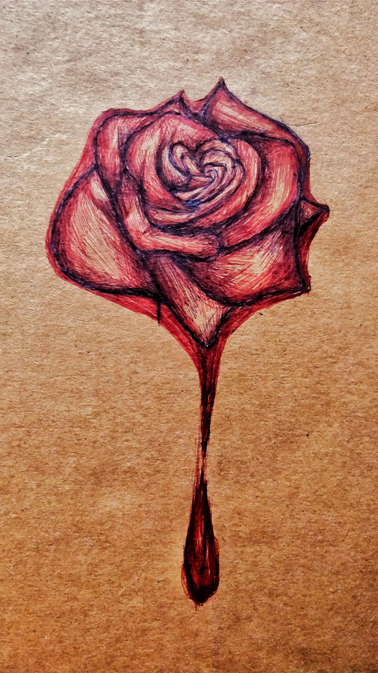Blood Rose Artwork